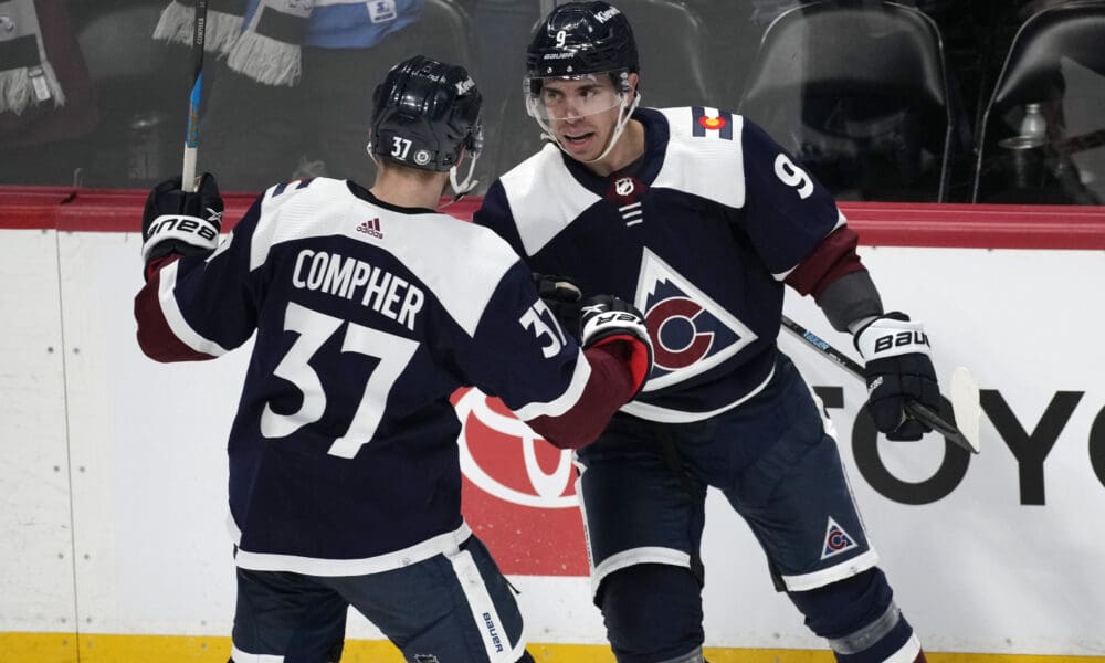 Avalanche nhl Rodrigues compher stanley cup