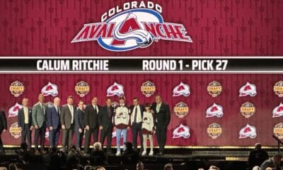 Avalanche Calum Ritchie NHL Draft